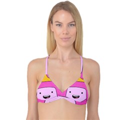 Adventure Time Princess Bubblegum Reversible Tri Bikini Top by Sarkoni