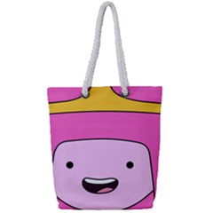 Adventure Time Princess Bubblegum Full Print Rope Handle Tote (small) by Sarkoni