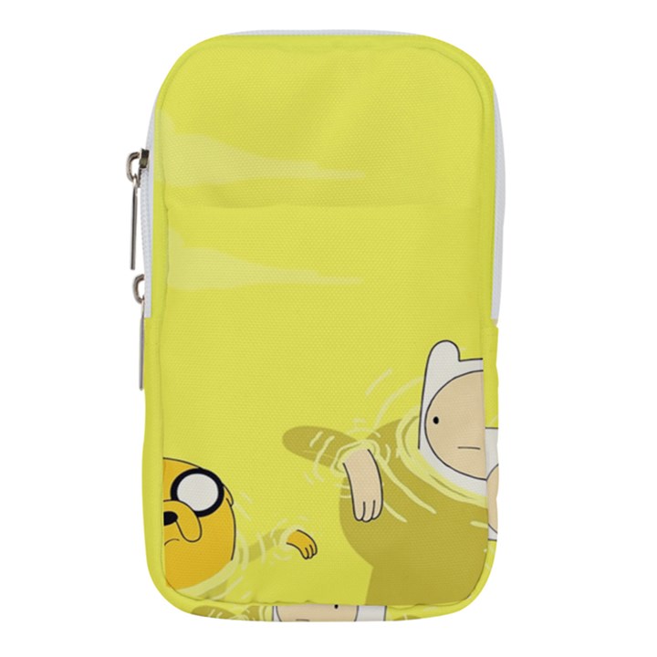 Adventure Time Jake The Dog Finn The Human Artwork Yellow Waist Pouch (Large)