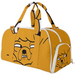 Adventure Time Jake The Dog Burner Gym Duffel Bag by Sarkoni