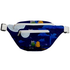 Adventure Time Jake And Finn Night Fanny Pack by Sarkoni