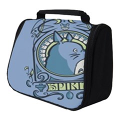 Drawing Illustration Anime Cartoon My Neighbor Totoro Full Print Travel Pouch (small) by Sarkoni