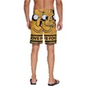 Adventure Time Jake  I Love Food Men s Beach Shorts View4