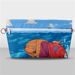 Adventure Time Fish Landscape Handbag Organizer by Sarkoni