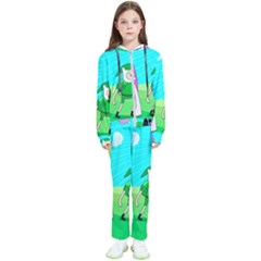 Adventure Time The Legend Of Zelda Parody Kids  Tracksuit by Sarkoni