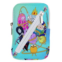 Adventure Time Cartoon Belt Pouch Bag (small) by Sarkoni