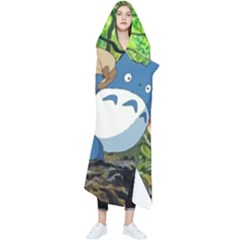 Anime My Neighbor Totoro Jungle Wearable Blanket by Sarkoni