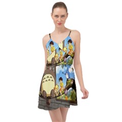 My Neighbor Totoro Summer Time Chiffon Dress by Sarkoni