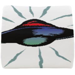 Alien Unidentified Flying Object Ufo Seat Cushion by Sarkoni