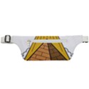 Unidentified Flying Object Ufo Under The Pyramid Active Waist Bag View1