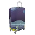 Alien Astronaut Scene Luggage Cover (Small) View2