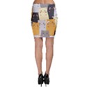 Seamless Pattern Cute Cat Cartoons Bodycon Skirt View2