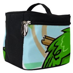 Parrot Hat Cartoon Captain Make Up Travel Bag (small) by Sarkoni