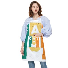 Cat Kitten Pet Animal Feline Cat Pocket Apron by Sarkoni