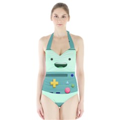 Bmo Adventure Time Halter Swimsuit by Bedest