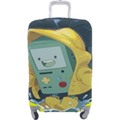 Cartoon Bmo Adventure Time Luggage Cover (large) by Bedest