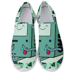 Adventure Time Bmo Men s Slip On Sneakers by Bedest