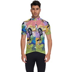 Adventure Time Finn  Jake Men s Short Sleeve Cycling Jersey by Bedest