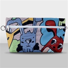 Graffiti Monster Street Theme Handbag Organizer by Bedest