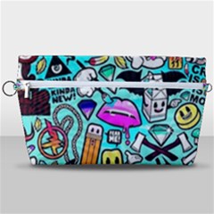 Graffiti Pop Art Crazy Retro Handbag Organizer by Bedest