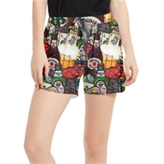 Graffiti Go Art Women s Runner Shorts by Bedest