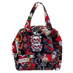 Graffiti Tatoo Skate Art Boom Boxy Hand Bag by Bedest