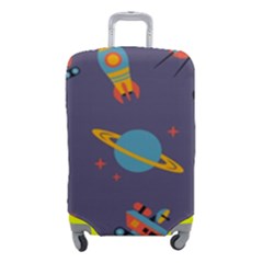 Space Seamless Patterns Luggage Cover (small) by Hannah976