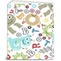 Seamless Pattern Vector With Funny Robots Cartoon 8  x 10  Softcover Notebook View2