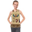 Egypt Horizontal Illustration Kids  Sleeveless Hoodie View1