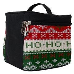 Ugly Sweater Merry Christmas  Make Up Travel Bag (small) by artworkshop