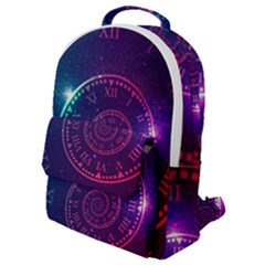 Time Machine Flap Pocket Backpack (small) by Hannah976