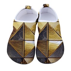 Golden Mosaic Tiles  Kids  Sock-style Water Shoes by essentialimage365