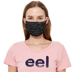 Abstract Math Pattern Cloth Face Mask (adult) by Hannah976