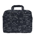 Mathematical Seamless Pattern With Geometric Shapes Formulas MacBook Pro 16  Shoulder Laptop Bag View4