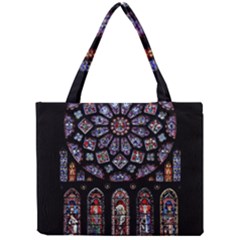 Photos Chartres Rosette Cathedral Mini Tote Bag by Bedest