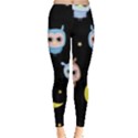 Cute Art Print Pattern Everyday Leggings  View1