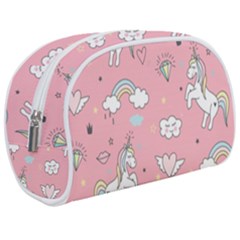 Cute Unicorn Seamless Pattern Make Up Case (medium) by Apen