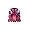 Tiger Design Drawstring Pouch (Small) View2