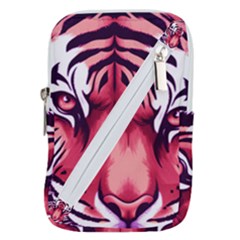 Tiger Design Belt Pouch Bag (small) by TShirt44