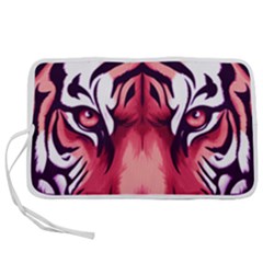 Tiger Design Pen Storage Case (s) by TShirt44