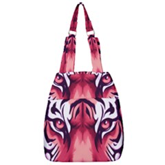 Tiger Design Center Zip Backpack by TShirt44