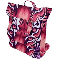 Tiger Design Buckle Up Backpack by TShirt44