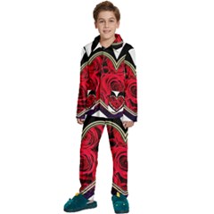 Love Design Kids  Long Sleeve Velvet Pajamas Set by TShirt44