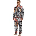 ai generator t hirt design Men s Long Sleeve Velvet Pocket Pajamas Set View3