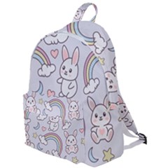 Seamless Pattern With Cute Rabbit Character The Plain Backpack by Apen