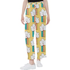 American Golden Ancient Totems Women s Pants  by Apen