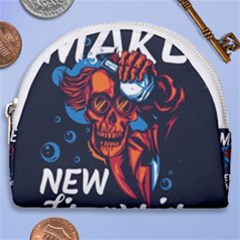 Make Devil Discovery  Horseshoe Style Canvas Pouch by Saikumar