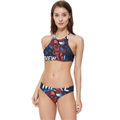 Make Devil Discovery  Banded Triangle Bikini Set by Saikumar