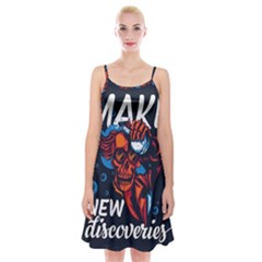 Make Devil Discovery  Spaghetti Strap Velvet Dress by Saikumar