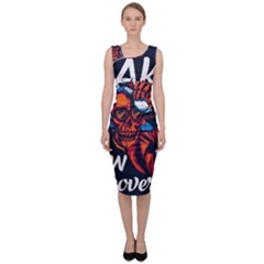 Make Devil Discovery  Sleeveless Pencil Dress by Saikumar